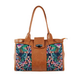 Double Handle Large Bag Night Garden - CANVAEGYPT
