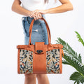 Double Handle Large Bag Sand Colors
