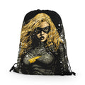 Drawstring Bag Black Canary