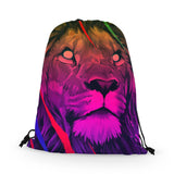 Drawstring Bag Colorful lion - CANVAEGYPT