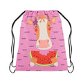 Drawstring Bag Cow And Watermelon