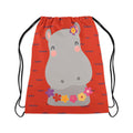 Drawstring Bag Cute Hippo