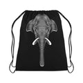 Drawstring Bag Elephant tribal