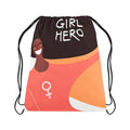 Drawstring Bag Girl Hero