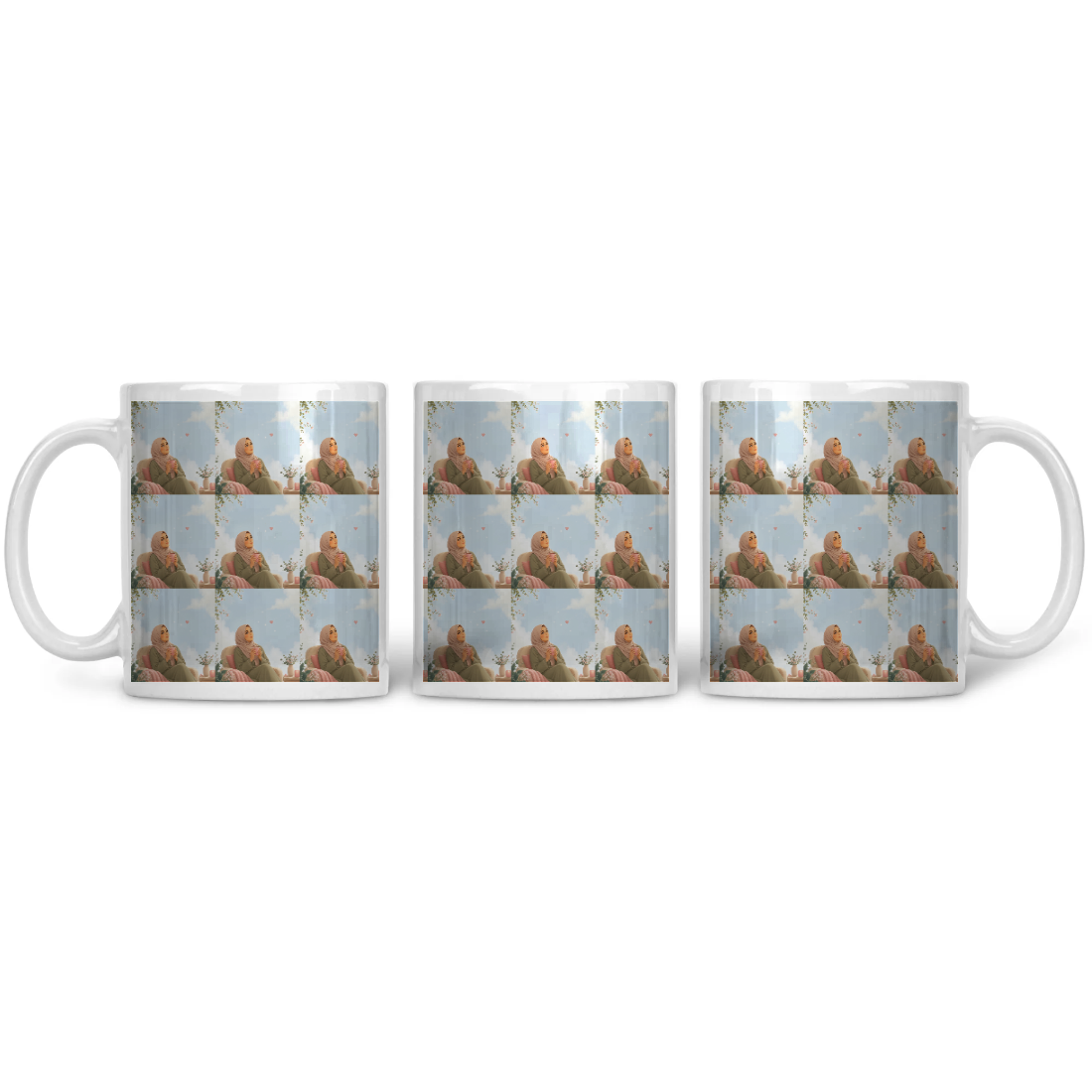 Dreamy girl design printed on a accessories — ECADRA