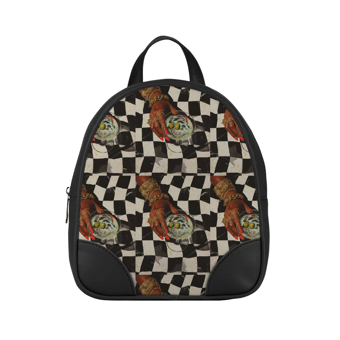 Dunk Hand design printed on a backpacks — ECADRA