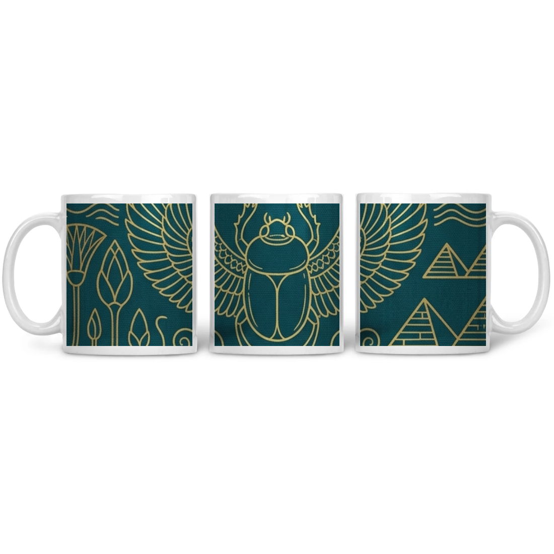Egyptian Modern Luxury design printed on a accessories — ECADRA