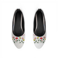 Elegant Flowers Round Toe Shoe