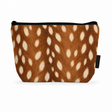 Makeup Pouch - Fawn – Large Spots print – ECADRA