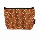 Makeup Pouch - Fawn – Small Spots print – ECADRA