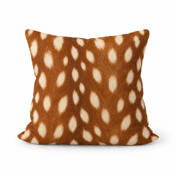 Decorative Pillow Fawn – Large Spots print – ECADRA