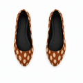 Black Round Toe Shoe Fawn