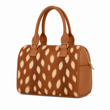 Speedy Bag Fawn – Large Spots print – back view – ECADRA