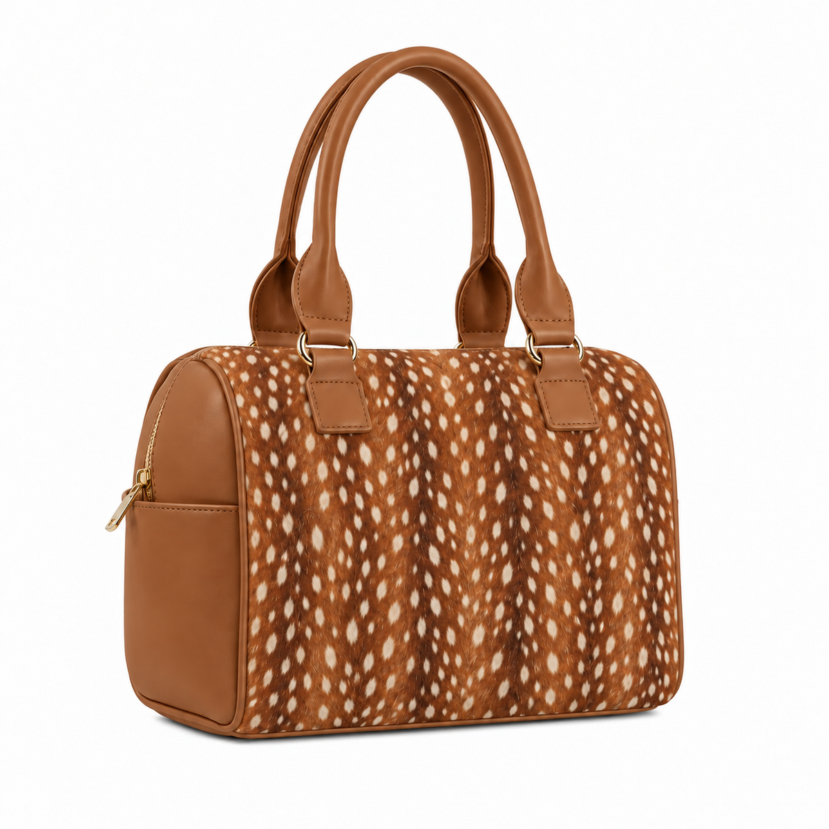 Speedy Bag Fawn – Small Spots print – ECADRA