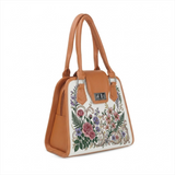 Havana Metropolitan Charm Bag Vintage Floral Wisteria and Rose Garden - 2