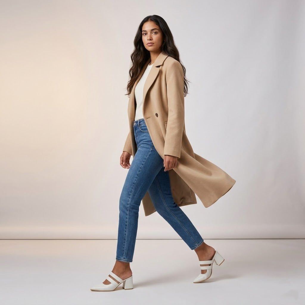 White Double Strap Mules – Step Into Your Power