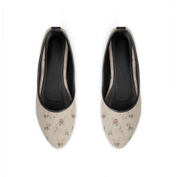 Floral pattern design printed on a footwear — ECADRA