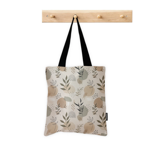 Floral design printed on a tote bags — CANVAEGYPT