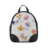 Flowers design printed on a backpacks — ECADRA