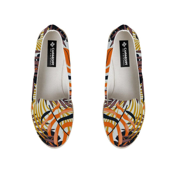Flowers Sketch Nook Espadrille - CANVAEGYPT