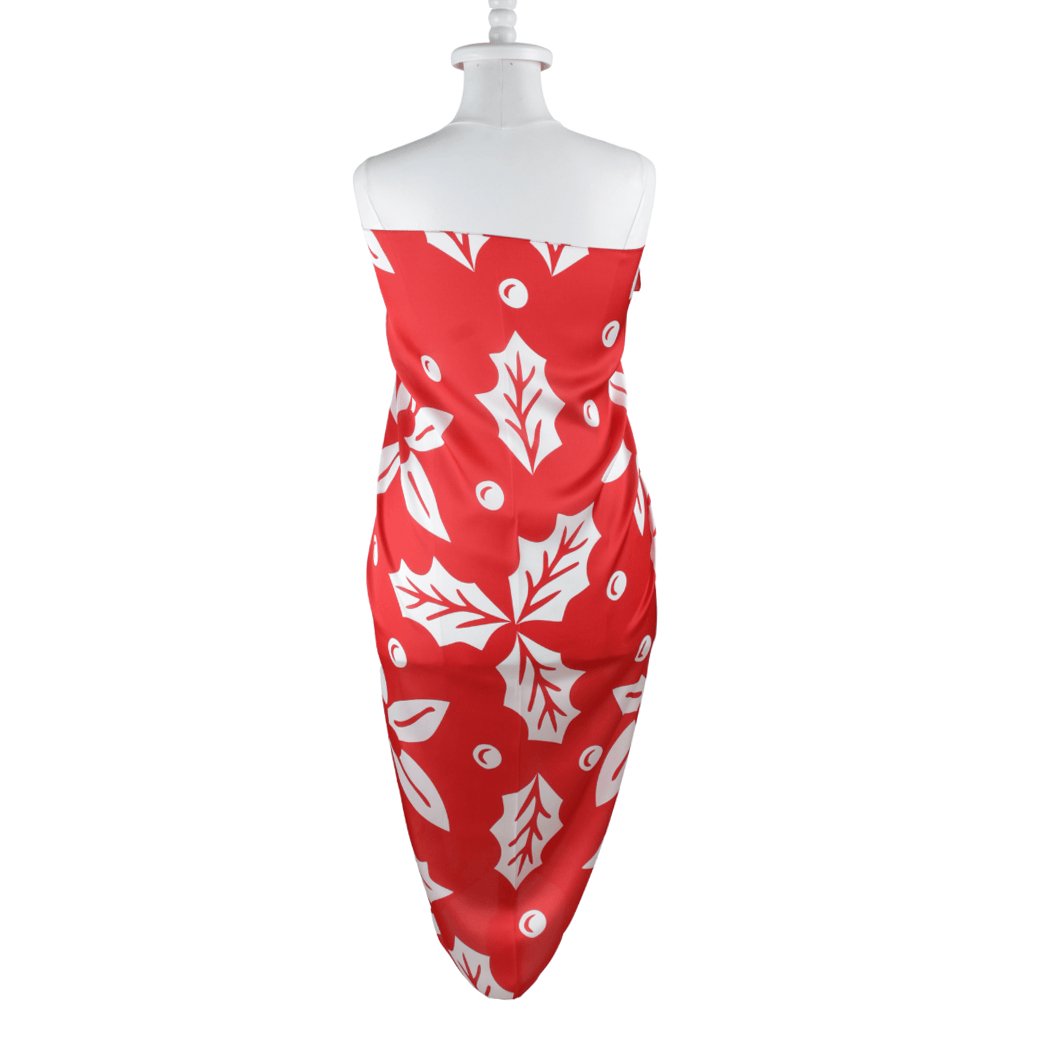Flowy Wrap Poinsettias - CANVAEGYPT