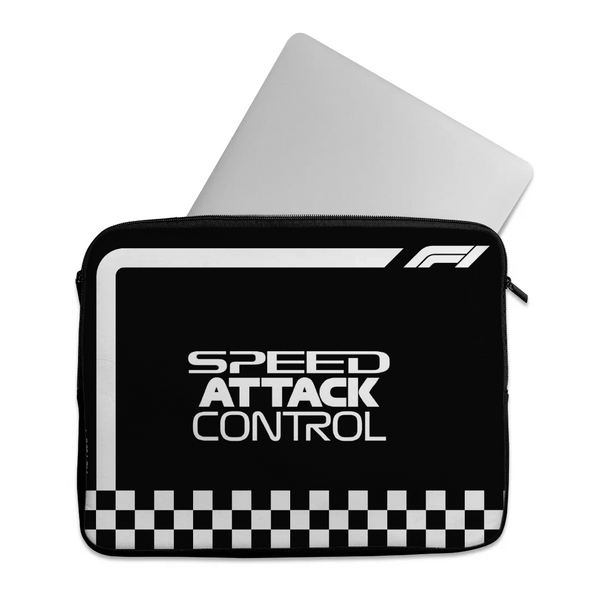 Formula 1 - Speed Attack Control Laptop Sleeve – جراب لابتوب بتصميم فني – ECADRA