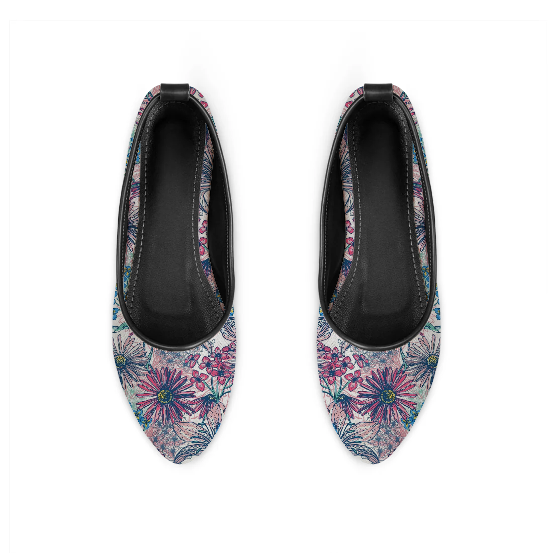 Garden Horizon design printed on a footwear — ECADRA