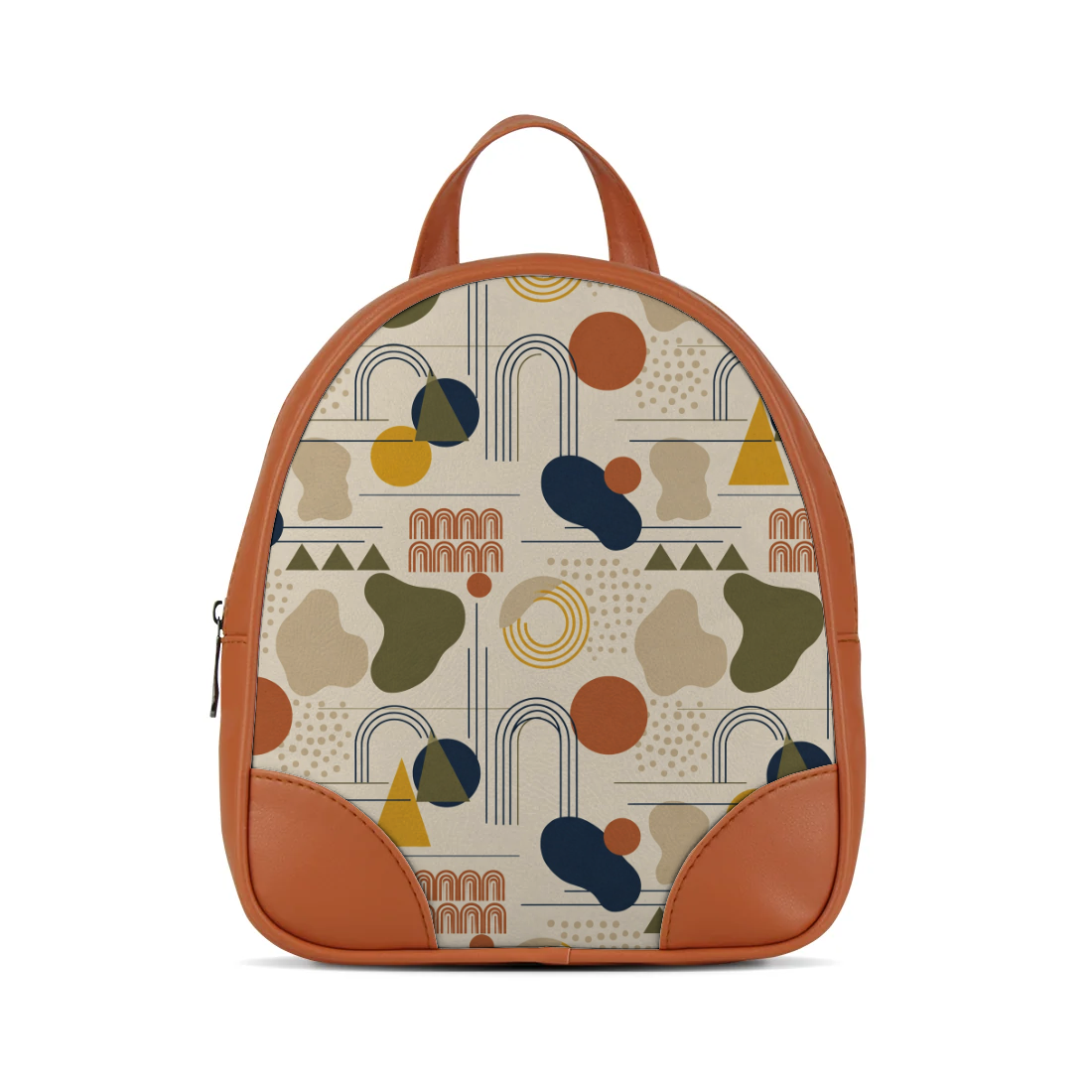 geometric rythm design printed on a backpacks — ECADRA
