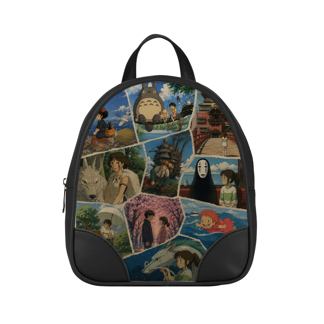 Ghibli design printed on a backpacks — ECADRA
