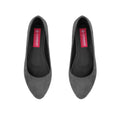 Grey Solid Round Toe