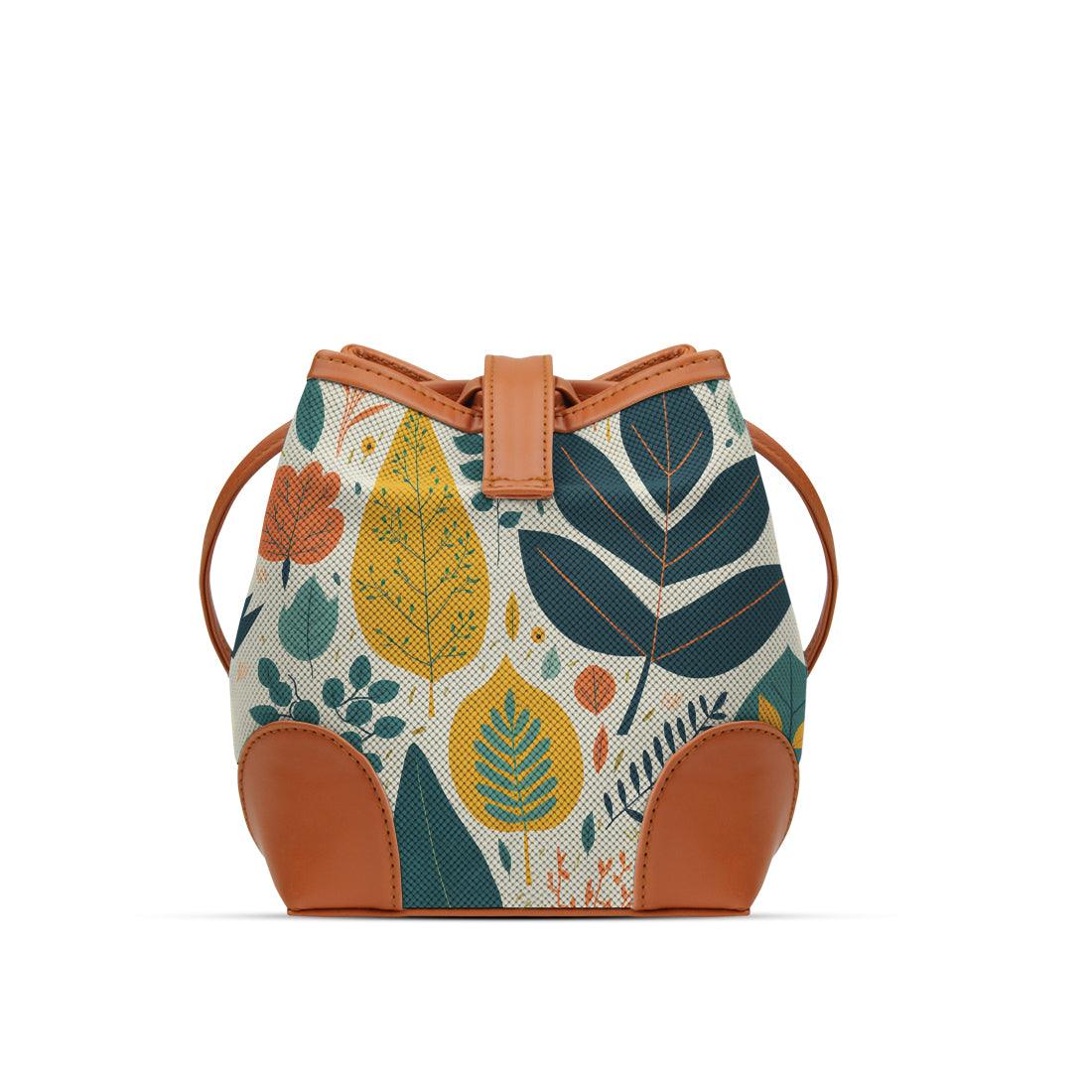 Havana Bucket Bags Leaves