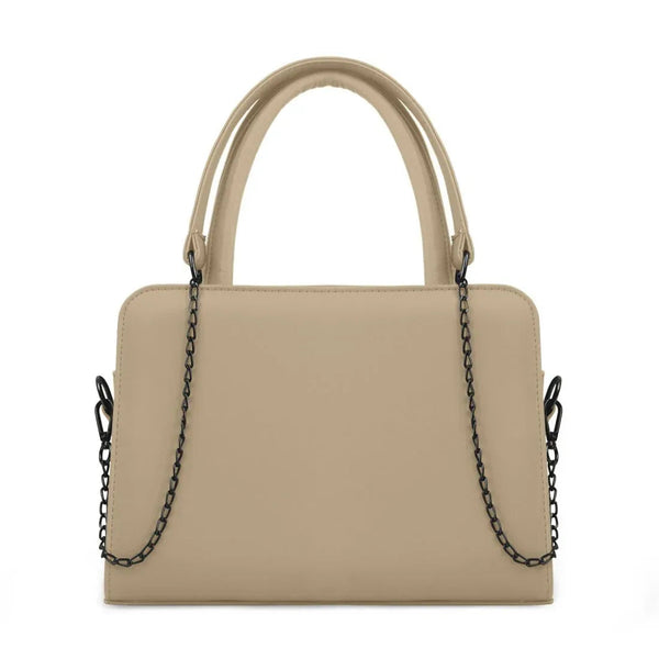 Havana Chic Chain Accent Handbag - CANVAEGYPT