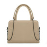 Beige Chic Chain Accent Handbag