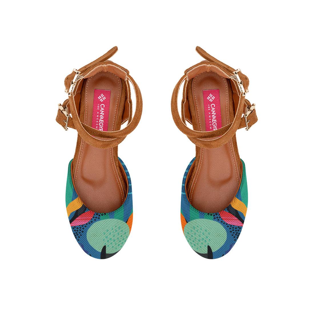 Havana Chunky Sandal Abstract