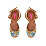 Havana Chunky Sandal Colorful Leaf - CANVAEGYPT