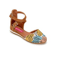 Havana Chunky Sandal Colorful Leaf