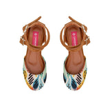 Havana Chunky Sandal Drawen Leafs - CANVAEGYPT