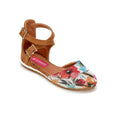 Havana Chunky Sandal Floral White