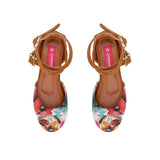 Havana Chunky Sandal Floral White - CANVAEGYPT