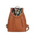 Havana City Serenade Backpack Abstract Avian Mosaic
