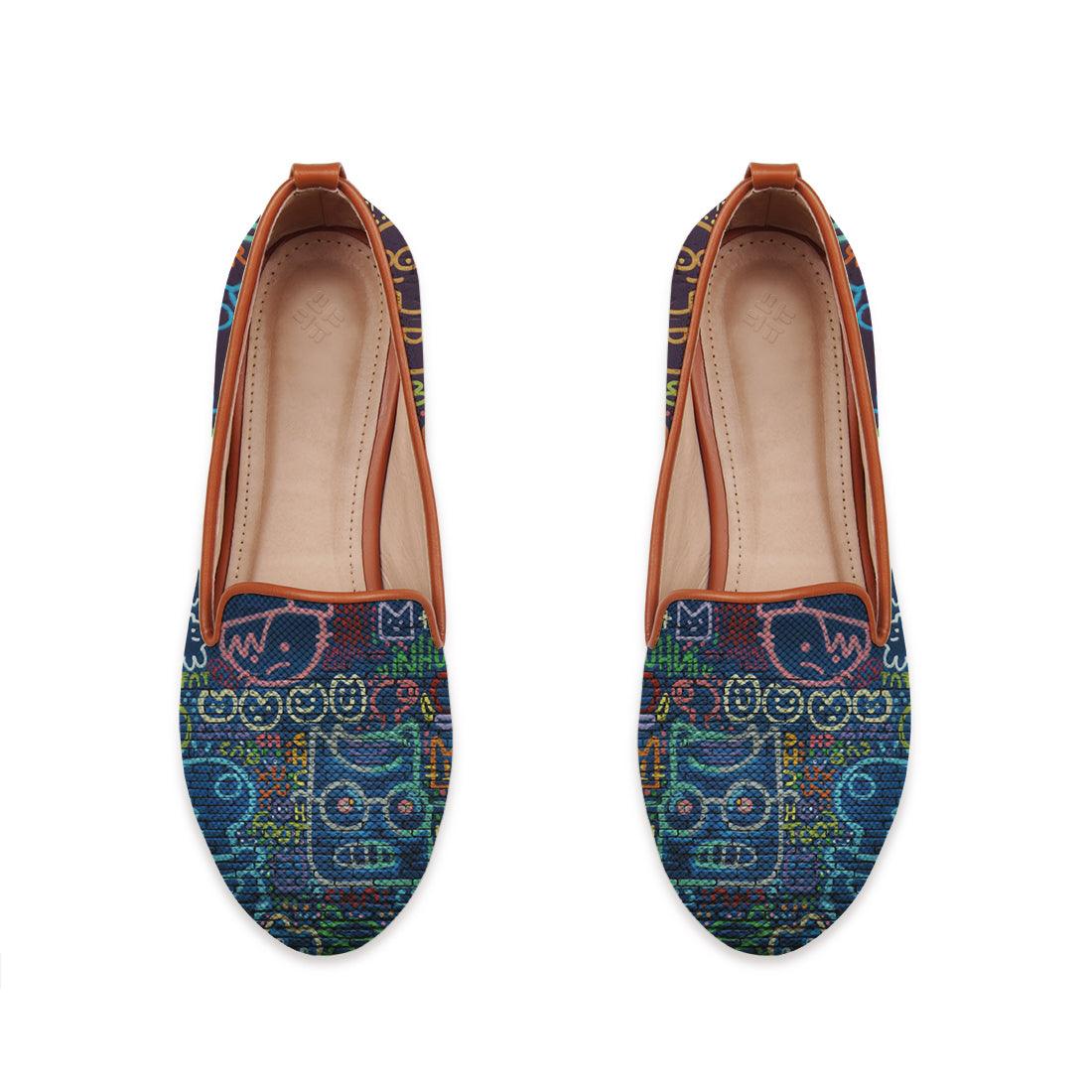 Havana Espadrille Neon Shapes