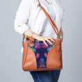 Havana Ladies Handbag Leaves Abstract