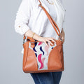Havana Ladies Handbag Tree Leaves