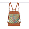 Havana Laptop Backpack Colorful Polygons