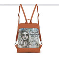 Havana Laptop Backpack Things Layout