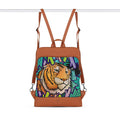 Havana Laptop Backpack Tiger In The Jungle