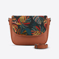 Havana Messenger Crossbody Big Leafs