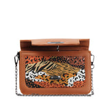 Havana Mini Embossed Chain Bag African Skins - CANVAEGYPT