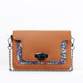 Havana Mini Embossed Chain Bag Floral Purple