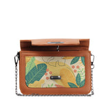 Havana Mini Embossed Chain Bag Palm - CANVAEGYPT